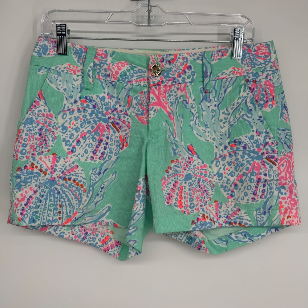Lilly Pulitzer The Callahan Short 2 Coral Reef Resortwear Coastal Vacation